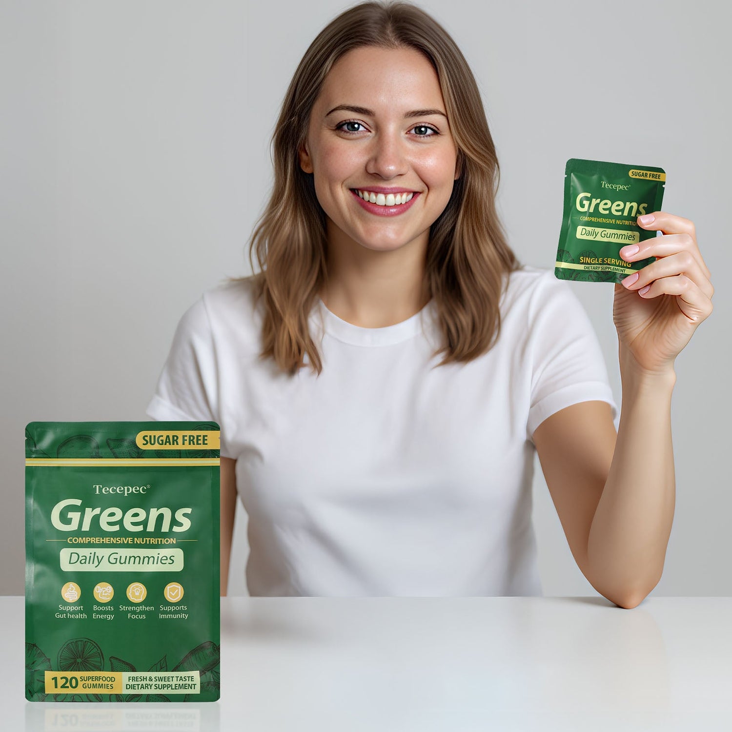 Daily Greens Gummies (Sugar-Free)